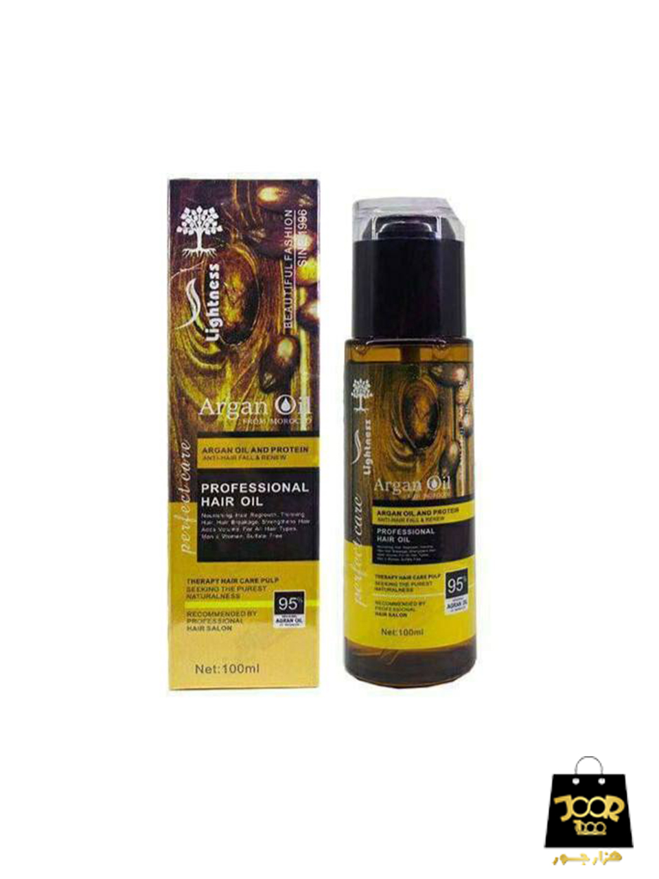 روغن مو ارگان لایتنس