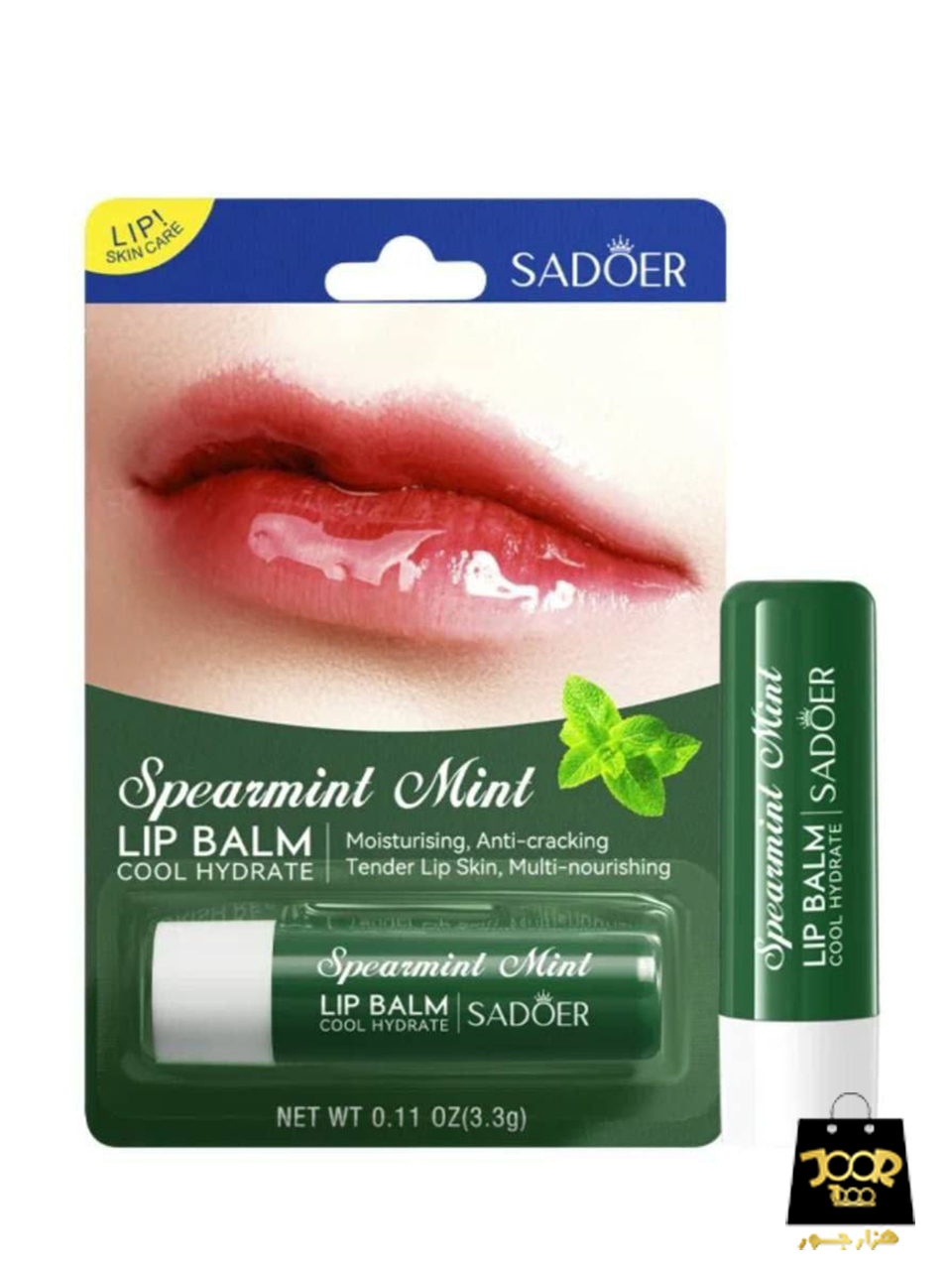 بالم لب کارتی سادور طعم نعنایی بالم لب کارتی سادور طعم نعنایی