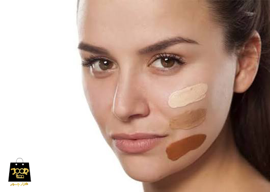 آموزش انتخاب رنگ کرم پودر