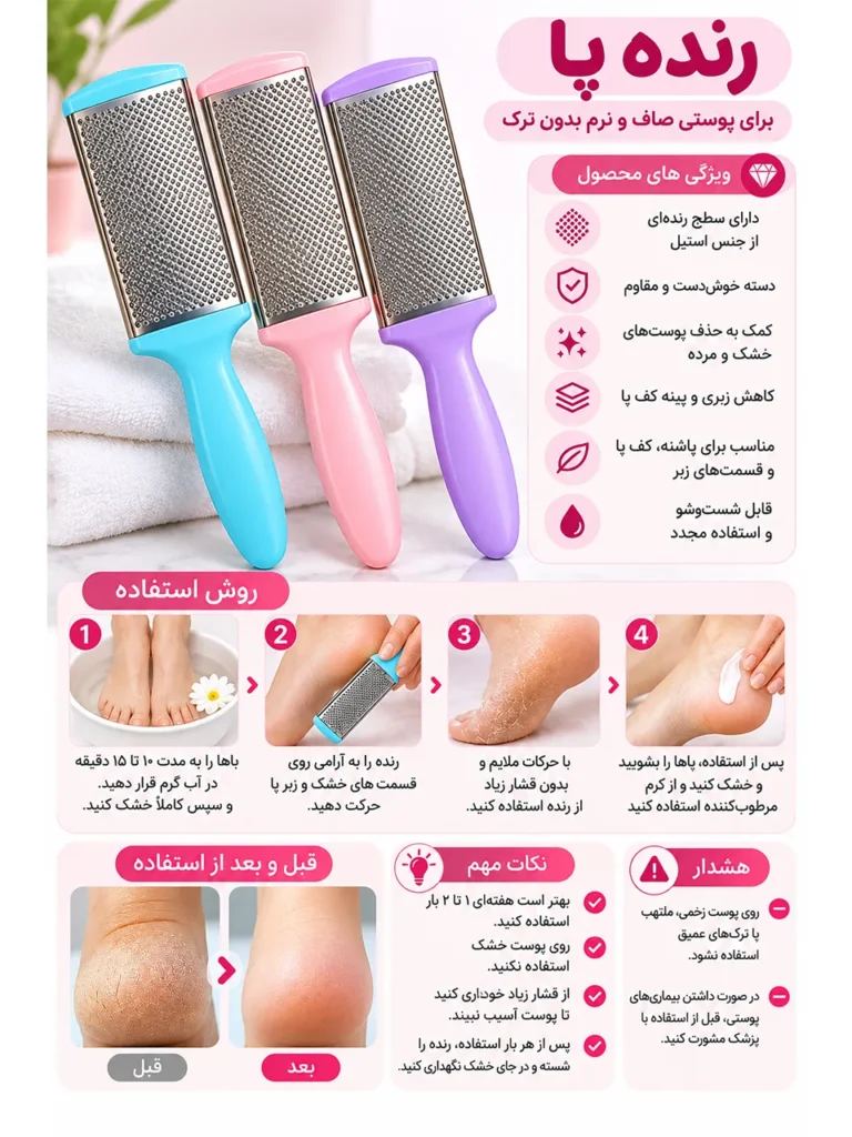خرید رنده پا
